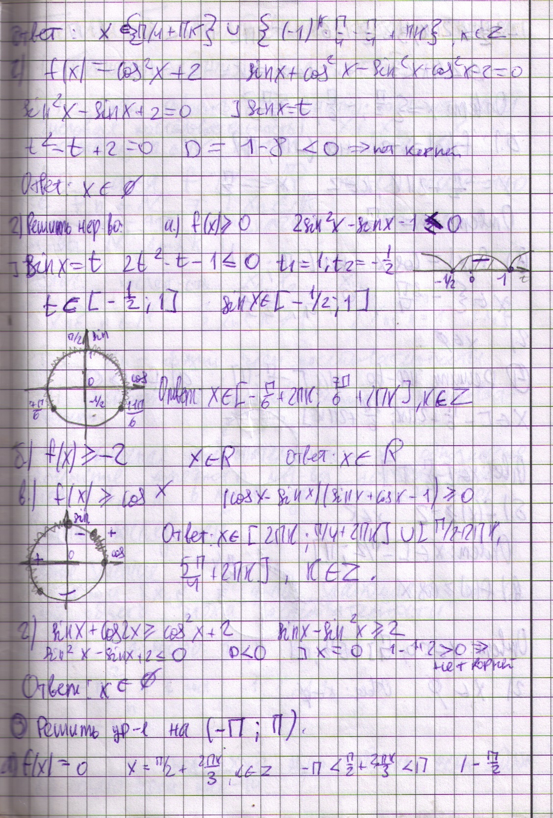 матанализ 9 класс