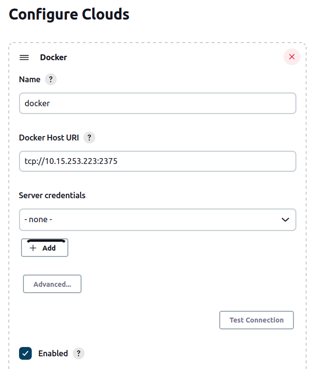 Настройка Jenkins для запуска docker агента изображение с сайта www.aredel.com