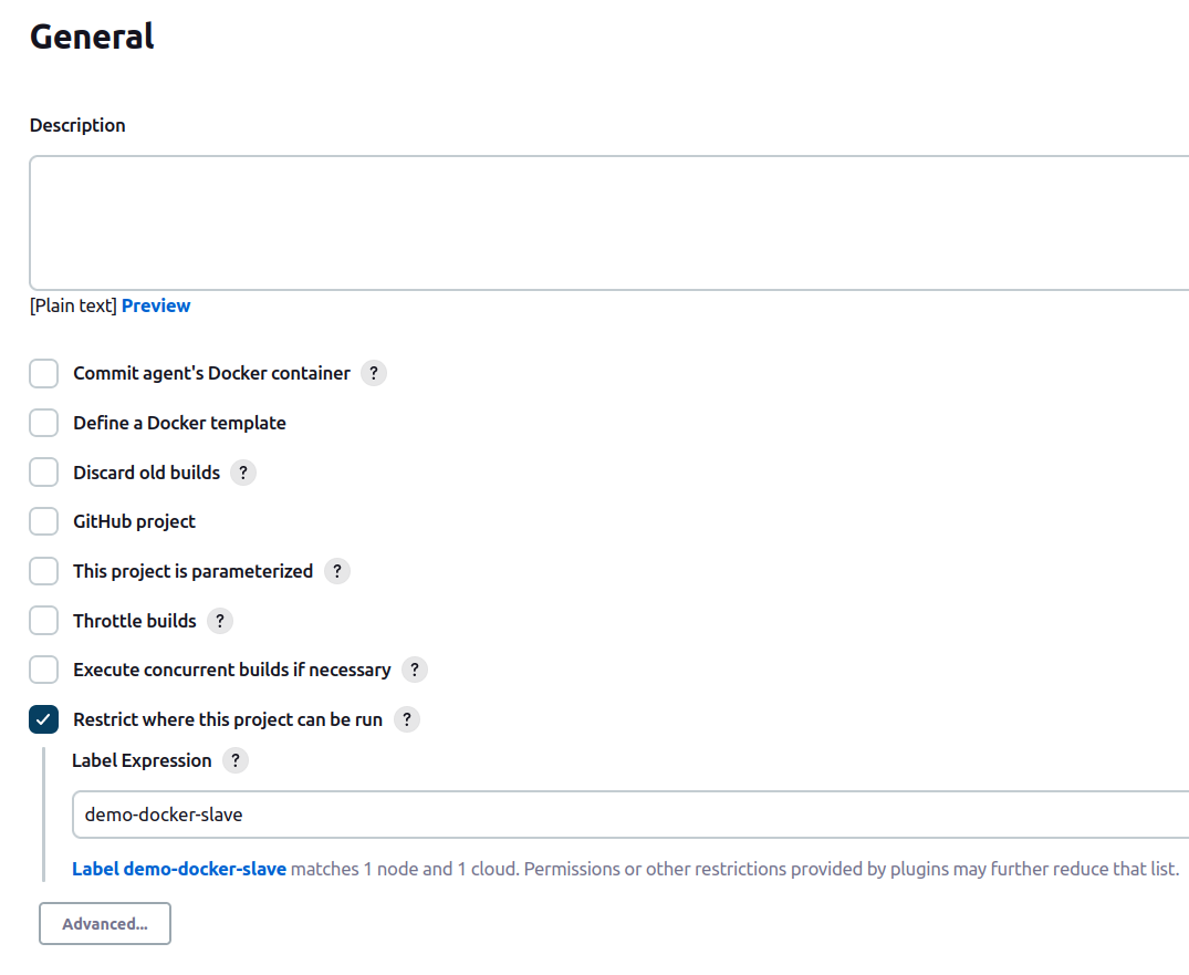 Выполнить джобу Jenkins на docker агенте изображение с сайта www.aredel.com