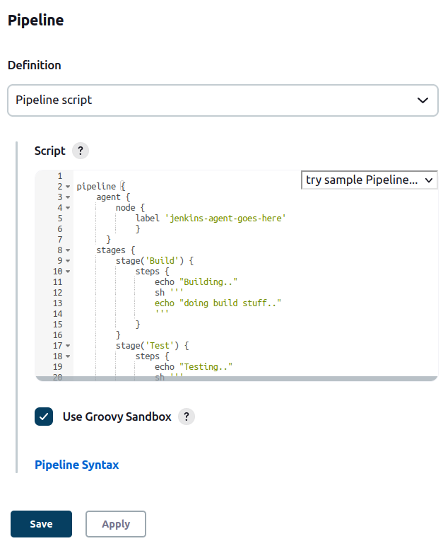 Jenkins Pipeline script image from www.aredel.com