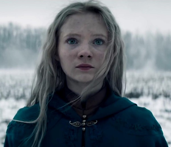 Британская актриса Фрейя Аллан  в роли Цири сериал Ведьмак (Witcher)