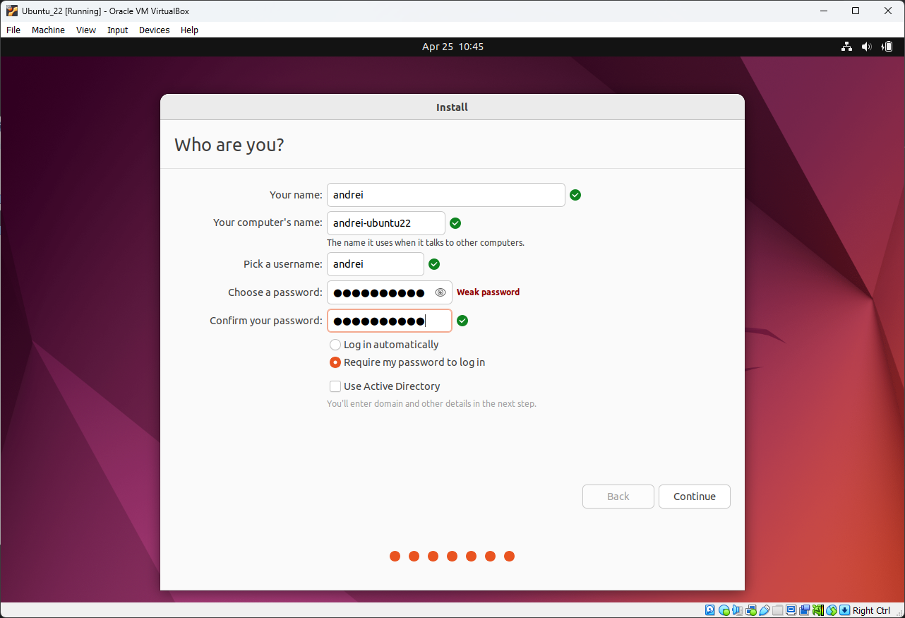 Установка Ubuntu 22.04 изображение с сайта www.testsetup.ru