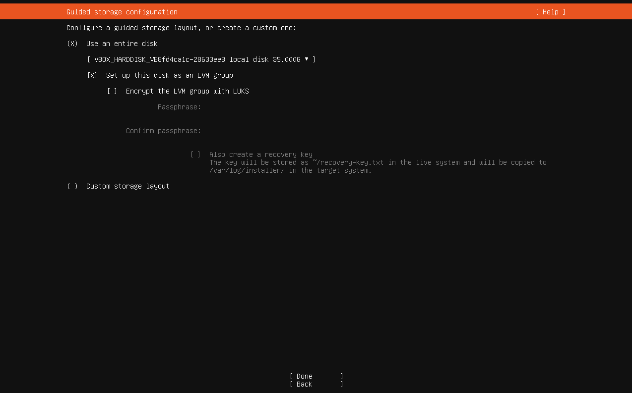 Установка Ubuntu 24.04 Server изображение с сайта www.devhops.site изображение с сайта www.testsetup.ru