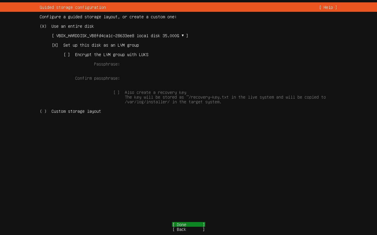 Установка Ubuntu 24.04 Server изображение с сайта www.devhops.site изображение с сайта www.testsetup.ru