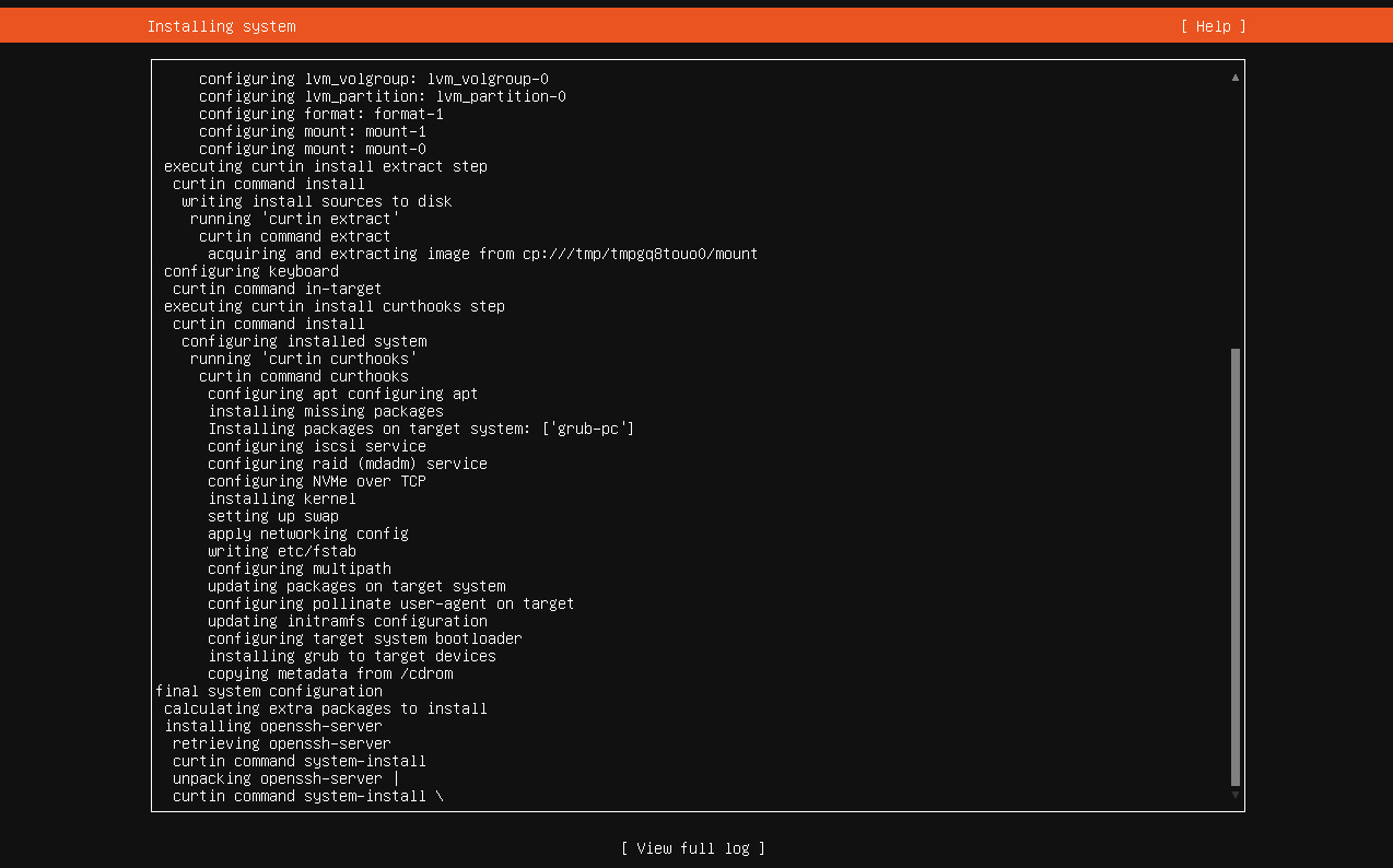 Установка Ubuntu 24.04 Server изображение с сайта www.devhops.site изображение с сайта www.testsetup.ru