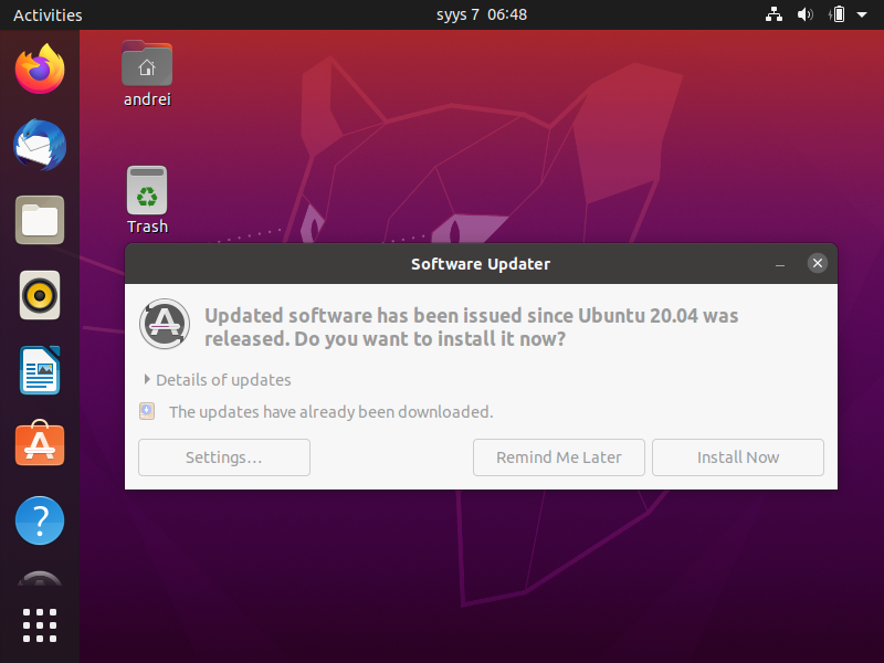 Установка Ubuntu 18.04 изображение с сайта www.eth1.ru