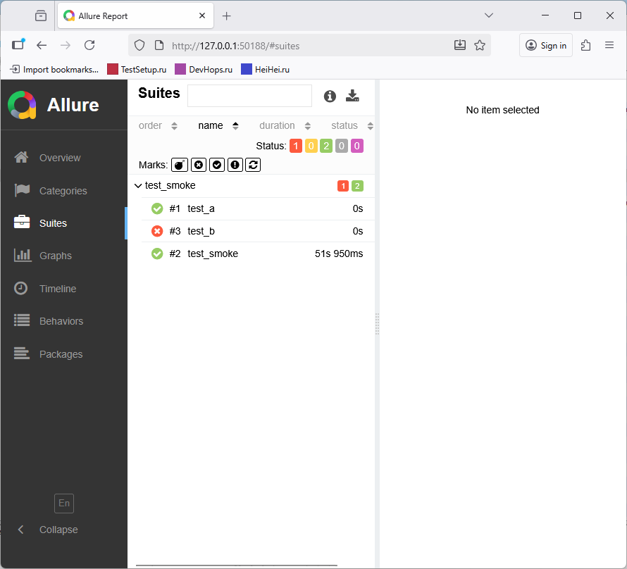 Allure отчёт изображение с сайта www.testsetup.ru изображение с сайта www.testsetup.ru