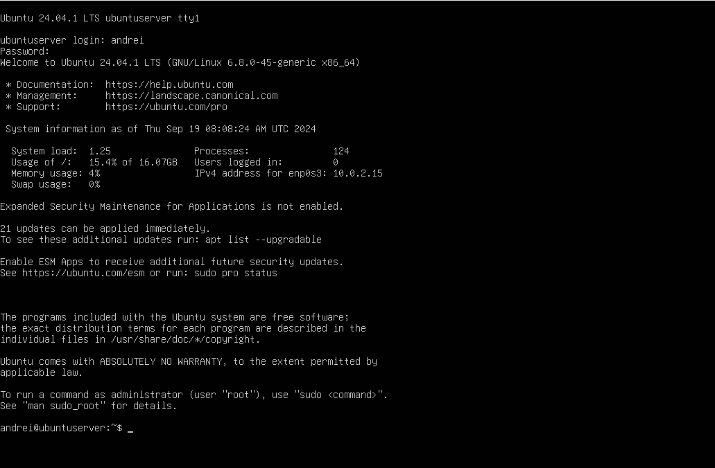 Установка Ubuntu 24.04 Server изображение с сайта www.devhops.ru image from www.aredel.com website